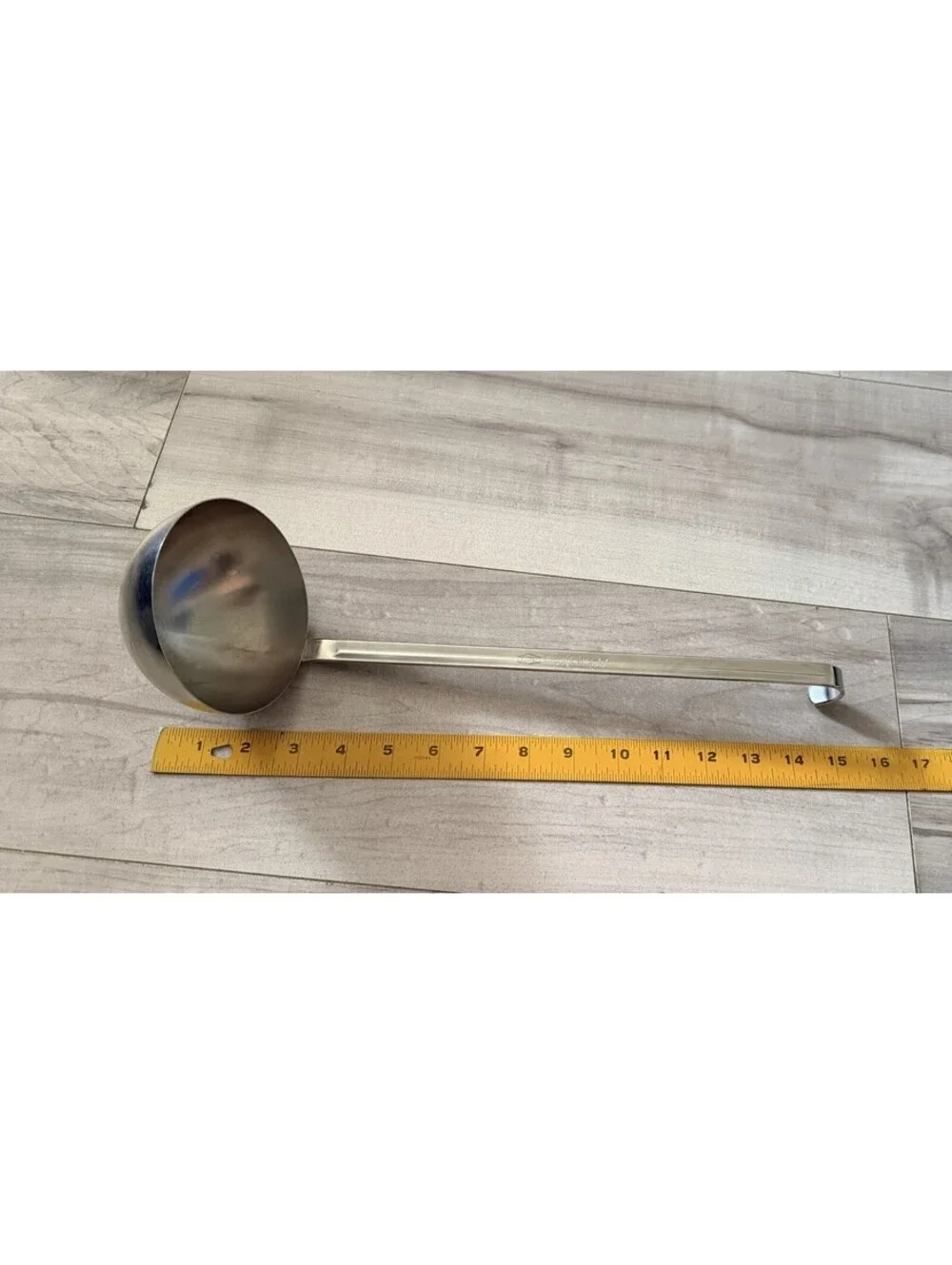 VTG VOLLRATH Stainless Steel 12 oz.  Ladle with Long Hooked Handle #5850 USA